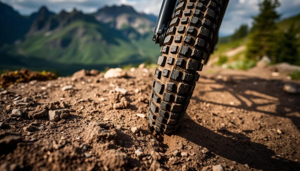 mountain bike tire traction